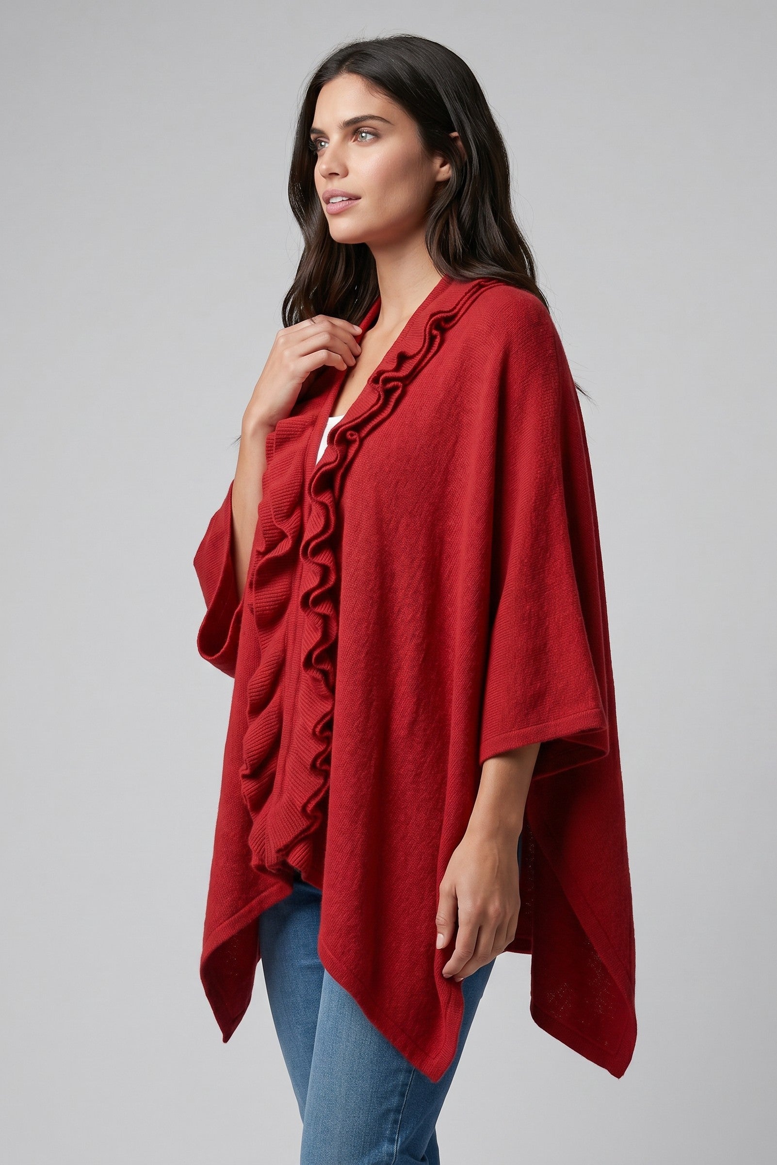 FRILL CAPE