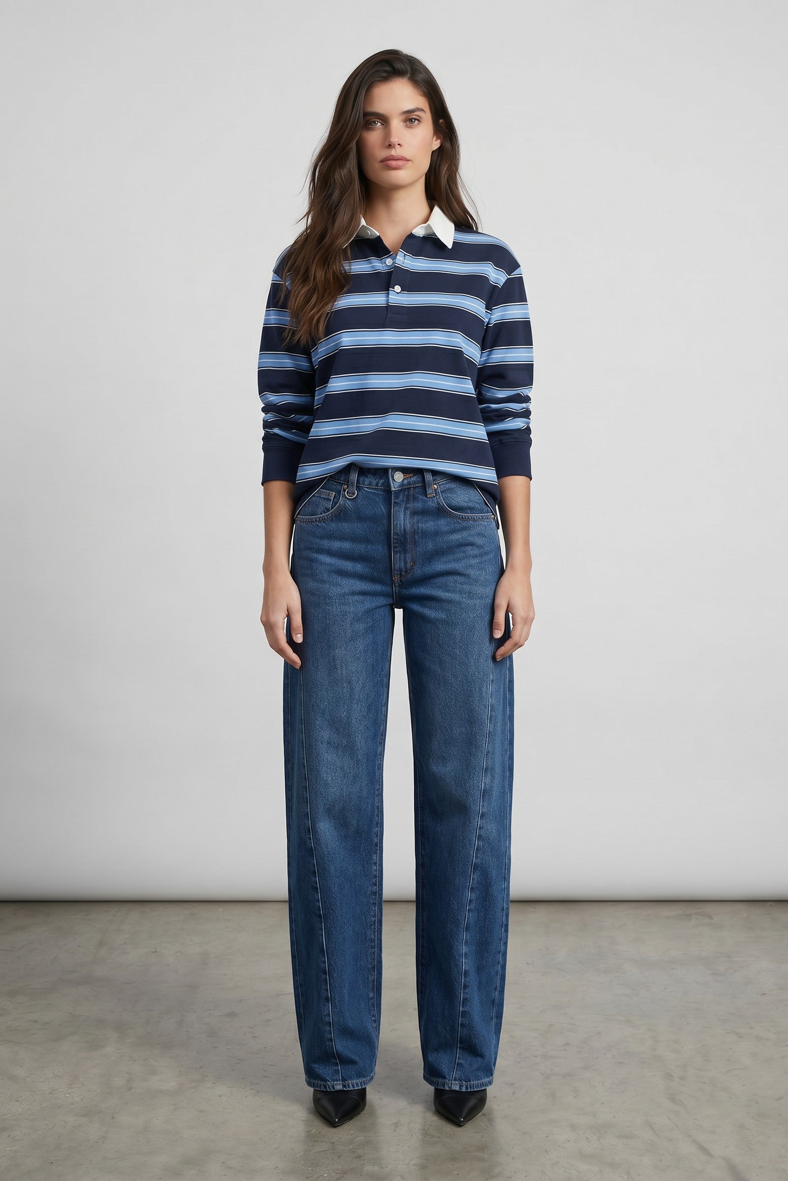 STRIPE RUGBY TOP