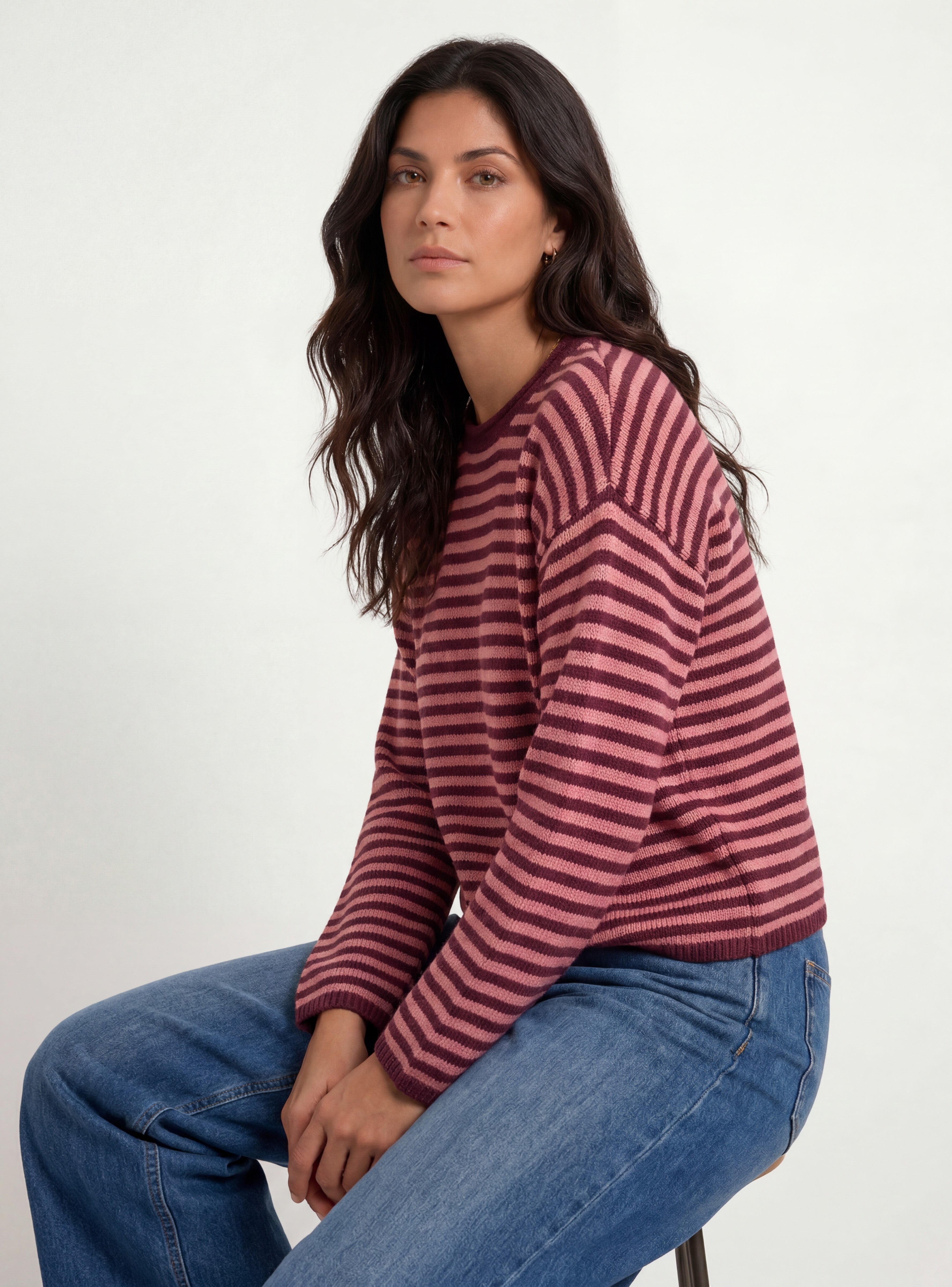 LUCY STRIPE KNIT JUMPER