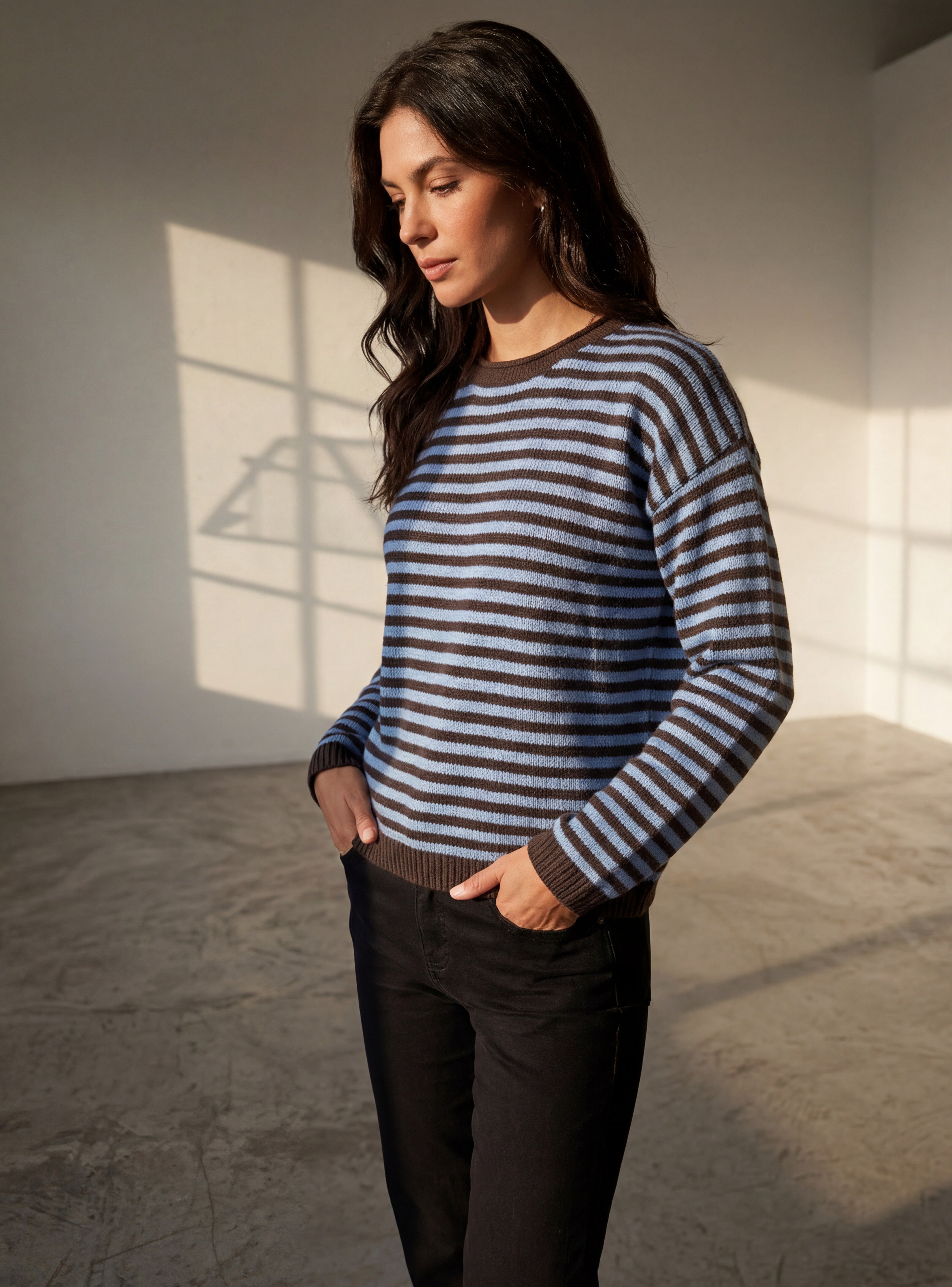 LUCY STRIPE KNIT JUMPER