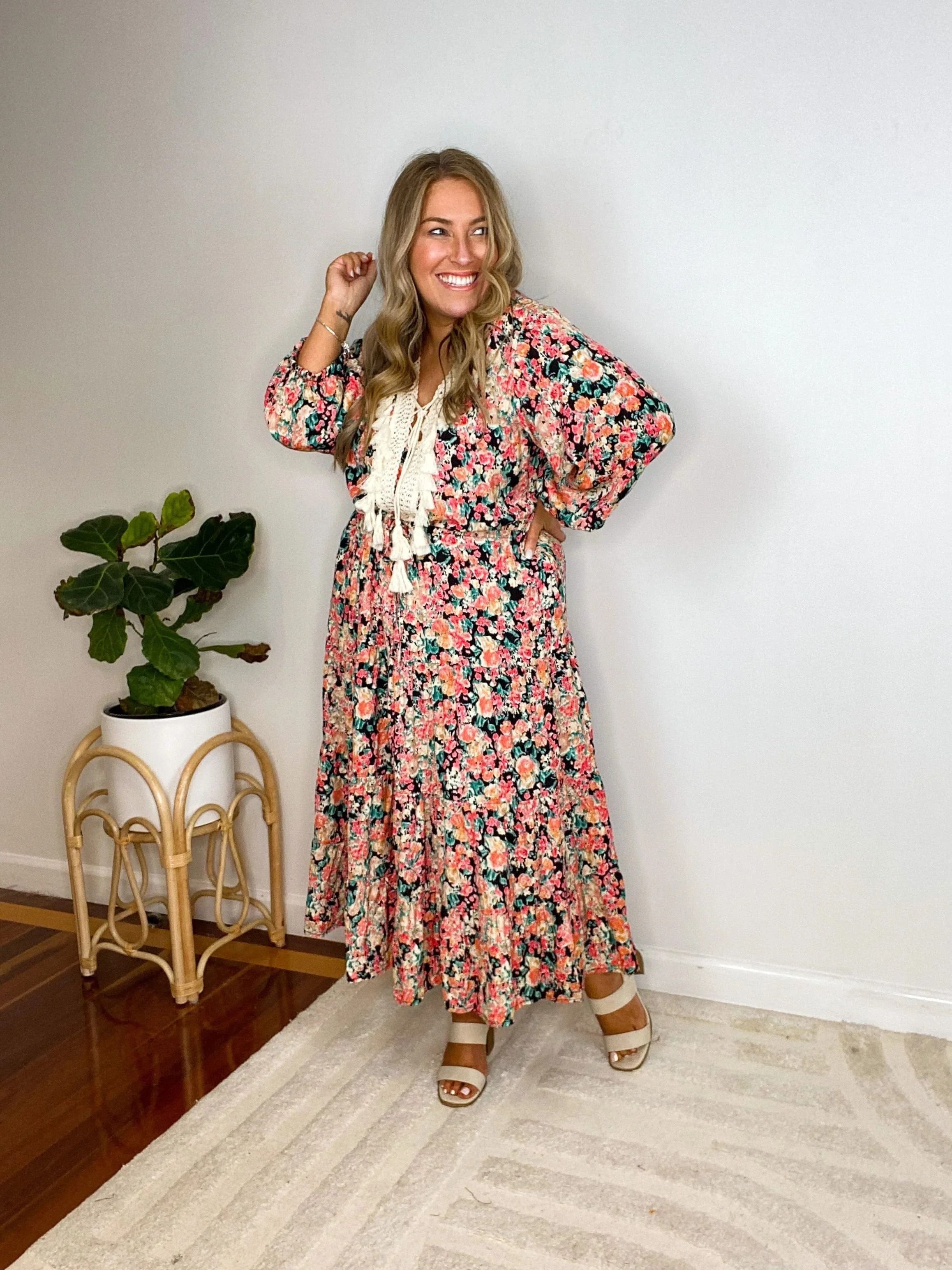 CROTCHET BOHO DRESS