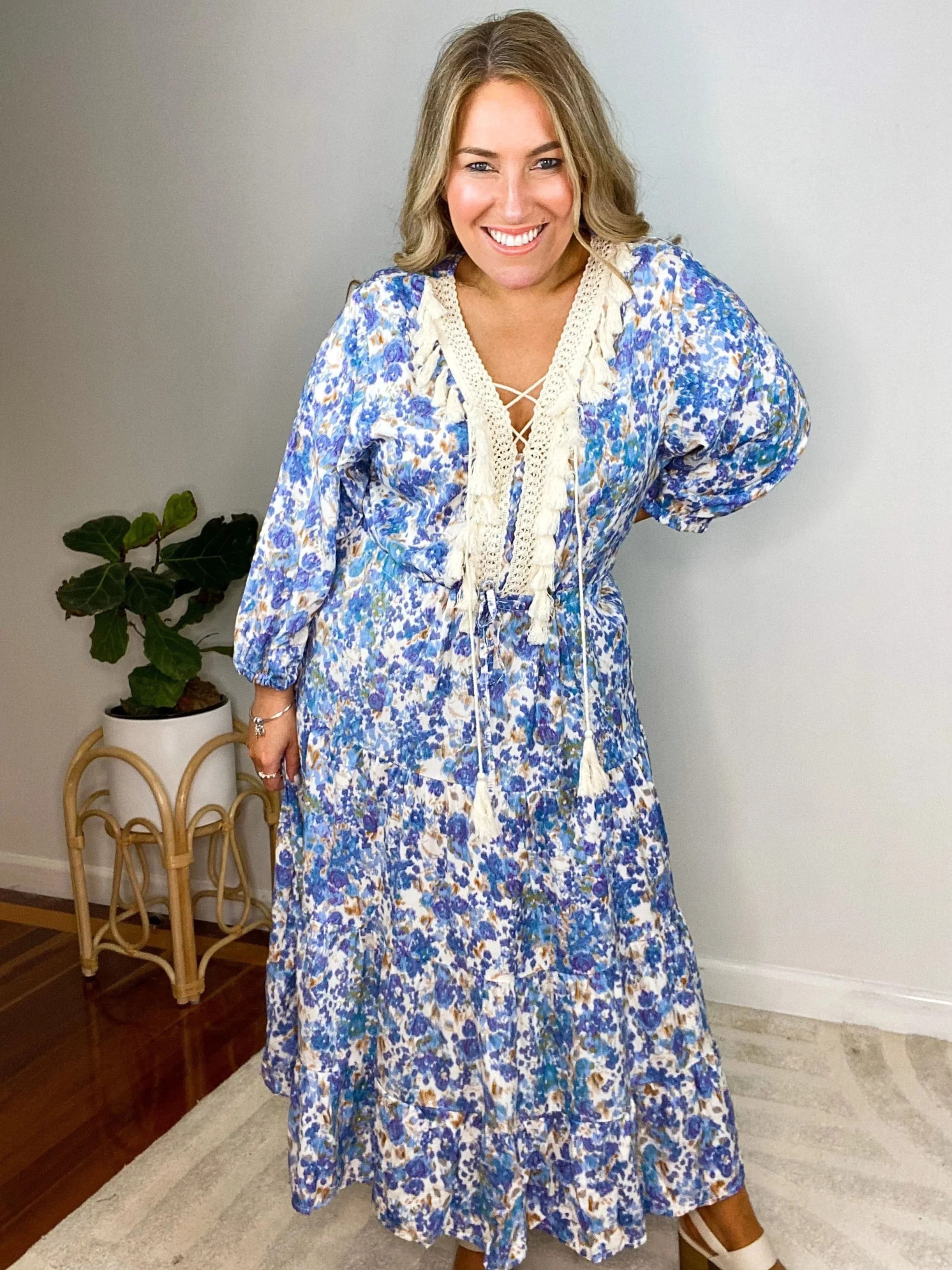 CROTCHET BOHO DRESS