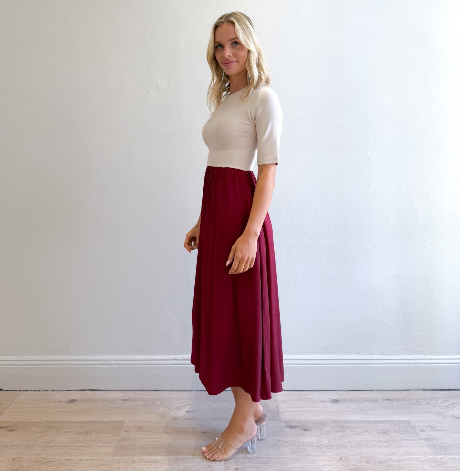 ANABELLA MIDI DRESS