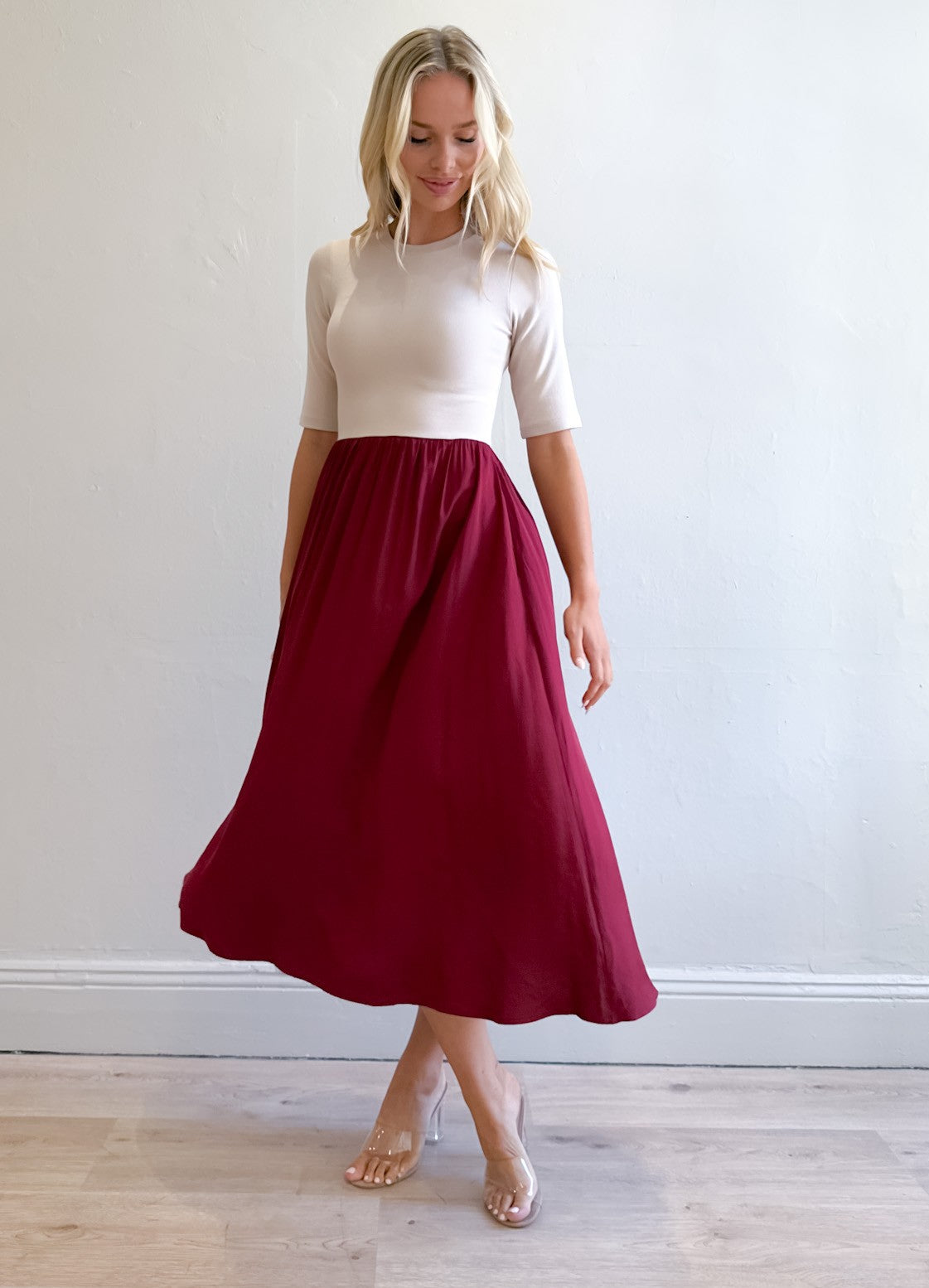 ANABELLA MIDI DRESS