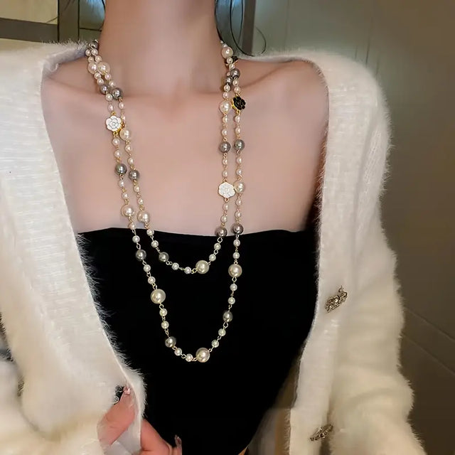 CC PEARL NECKLACE