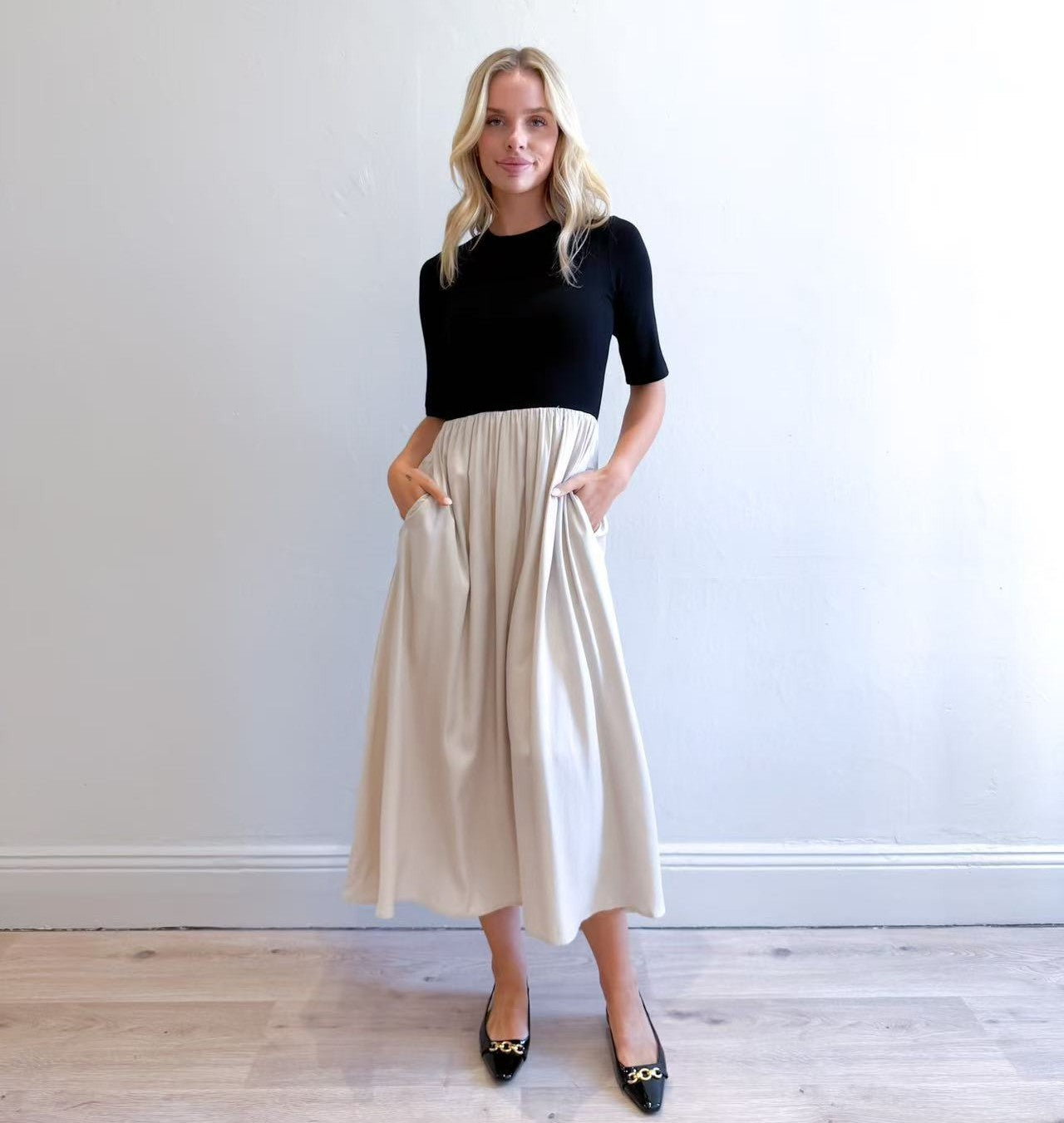 ANABELLA MIDI DRESS