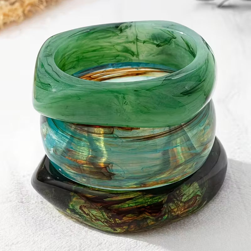 3pc ACRYLIC BANGLE SET