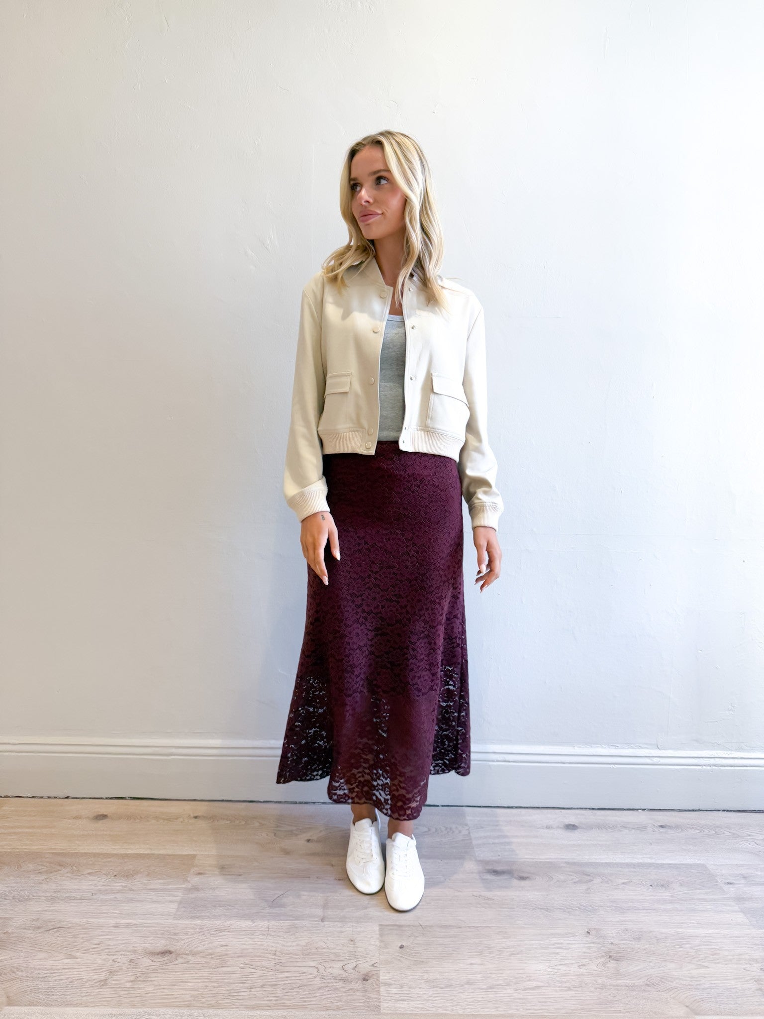 CROPPED BOMBER JACKET