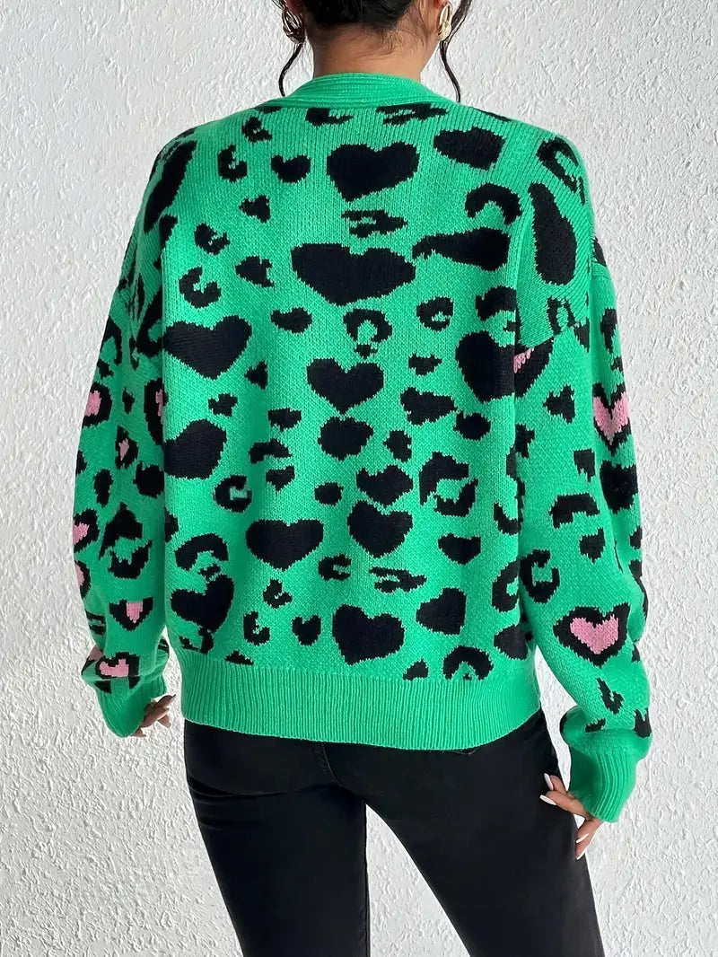 LOVE ANIMAL CARDIGAN