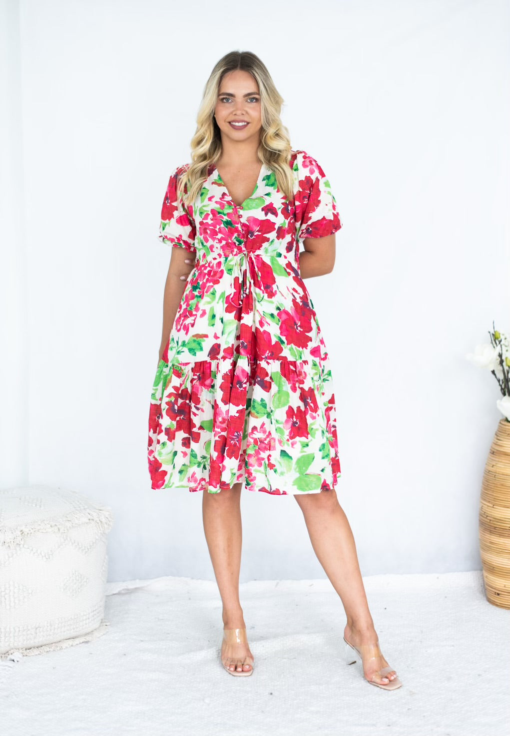 PULIA FLORAL DRESS