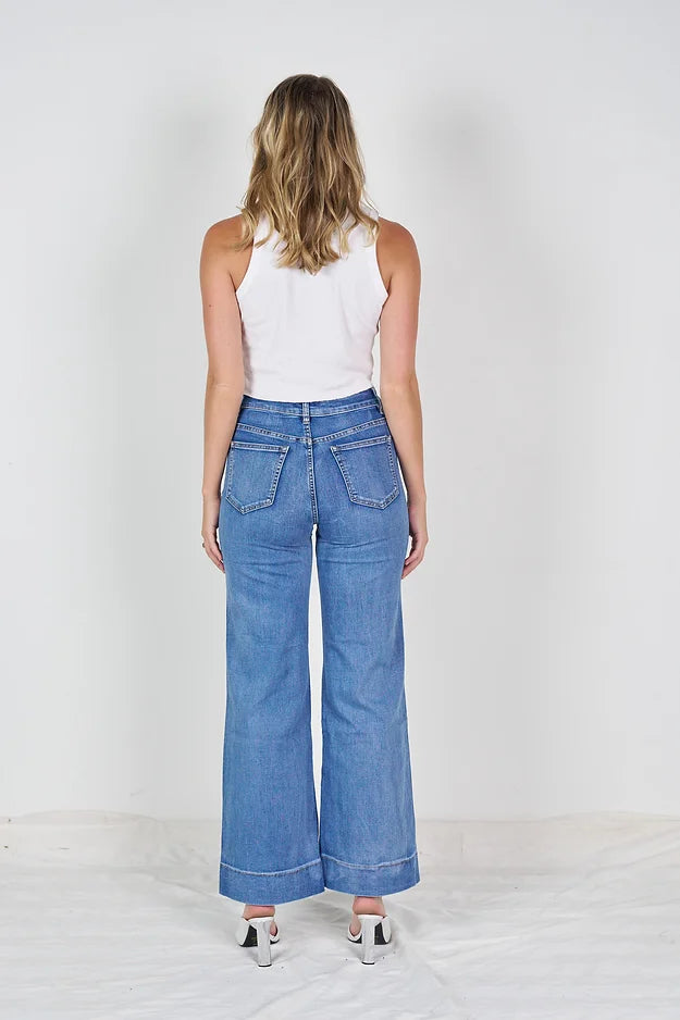 MILAN B WIDE LEG DENIM
