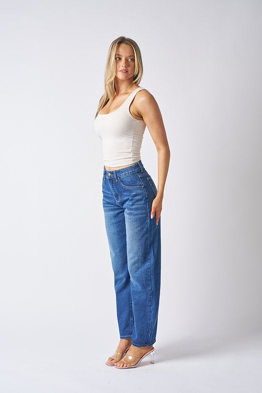ROME BARREL JEANS