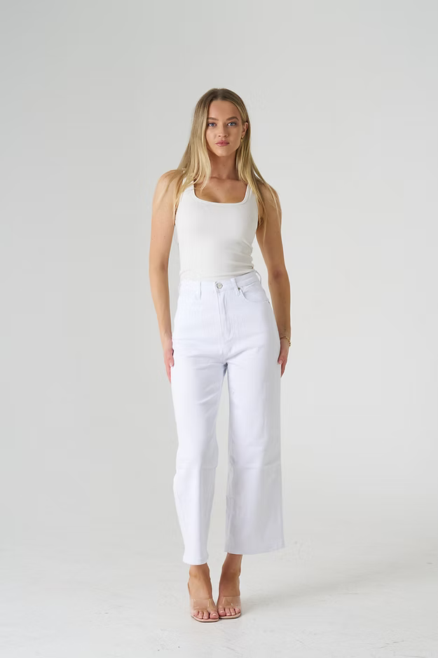 ROCHELLE JEANS - WHITE