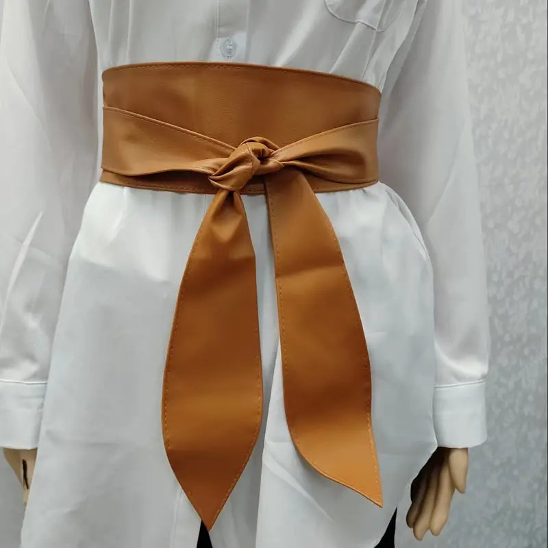 WRAP LEATHER BELT B