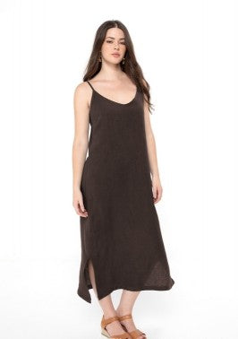 VALENCIA LINEN DRESS