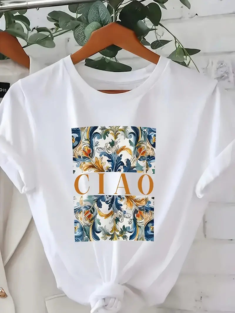 CIAO MOTIF T SHIRT