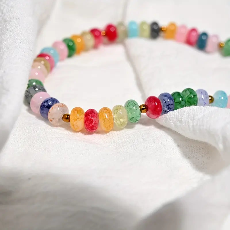 MULTI BEAD LOVE NECKLACE