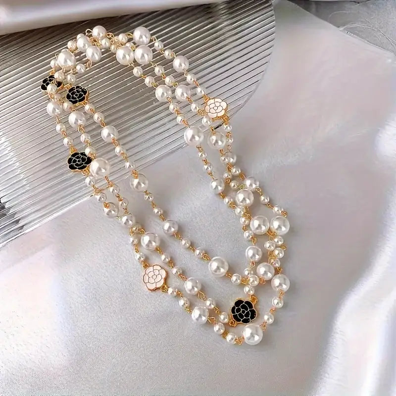 CC PEARL NECKLACE