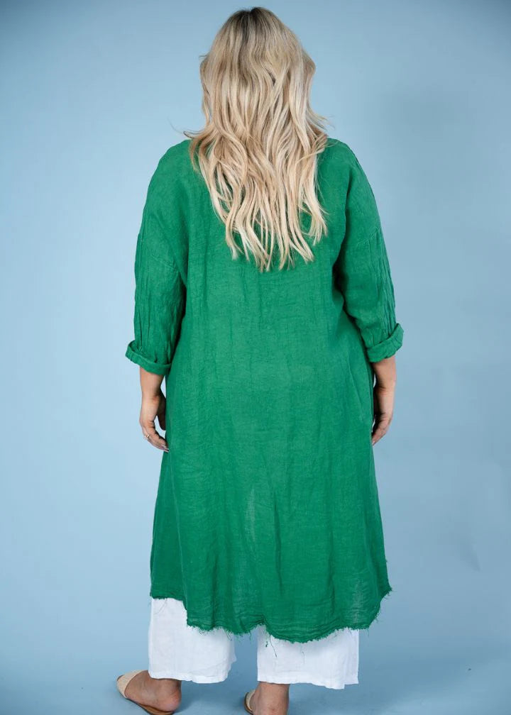 FRAPPATO LINEN JACKET- pre order