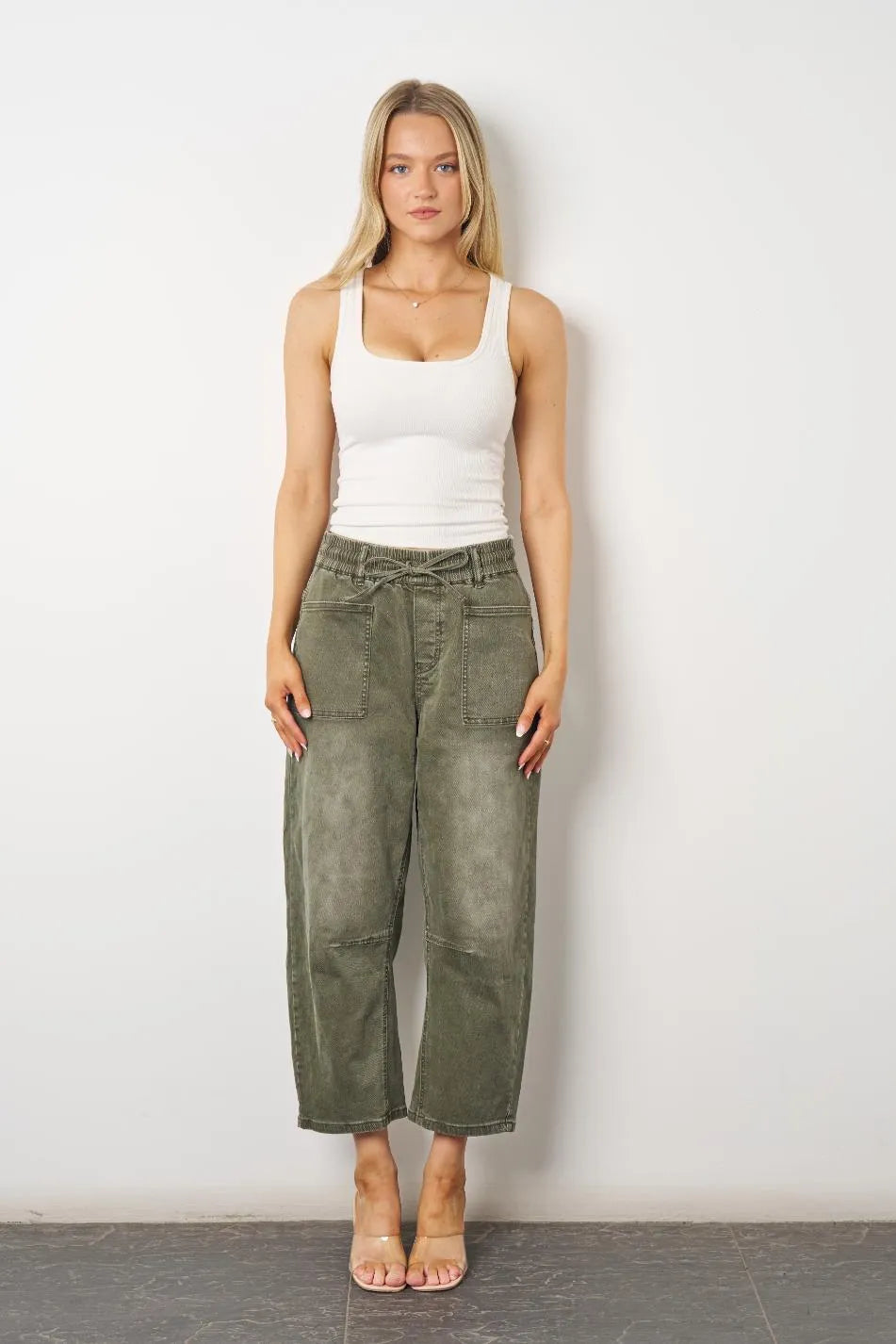 TUSCAN RELAXED BARREL JEANS