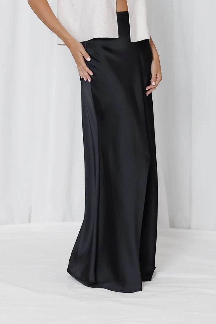 CECILIA BIAS MAXI SKIRT