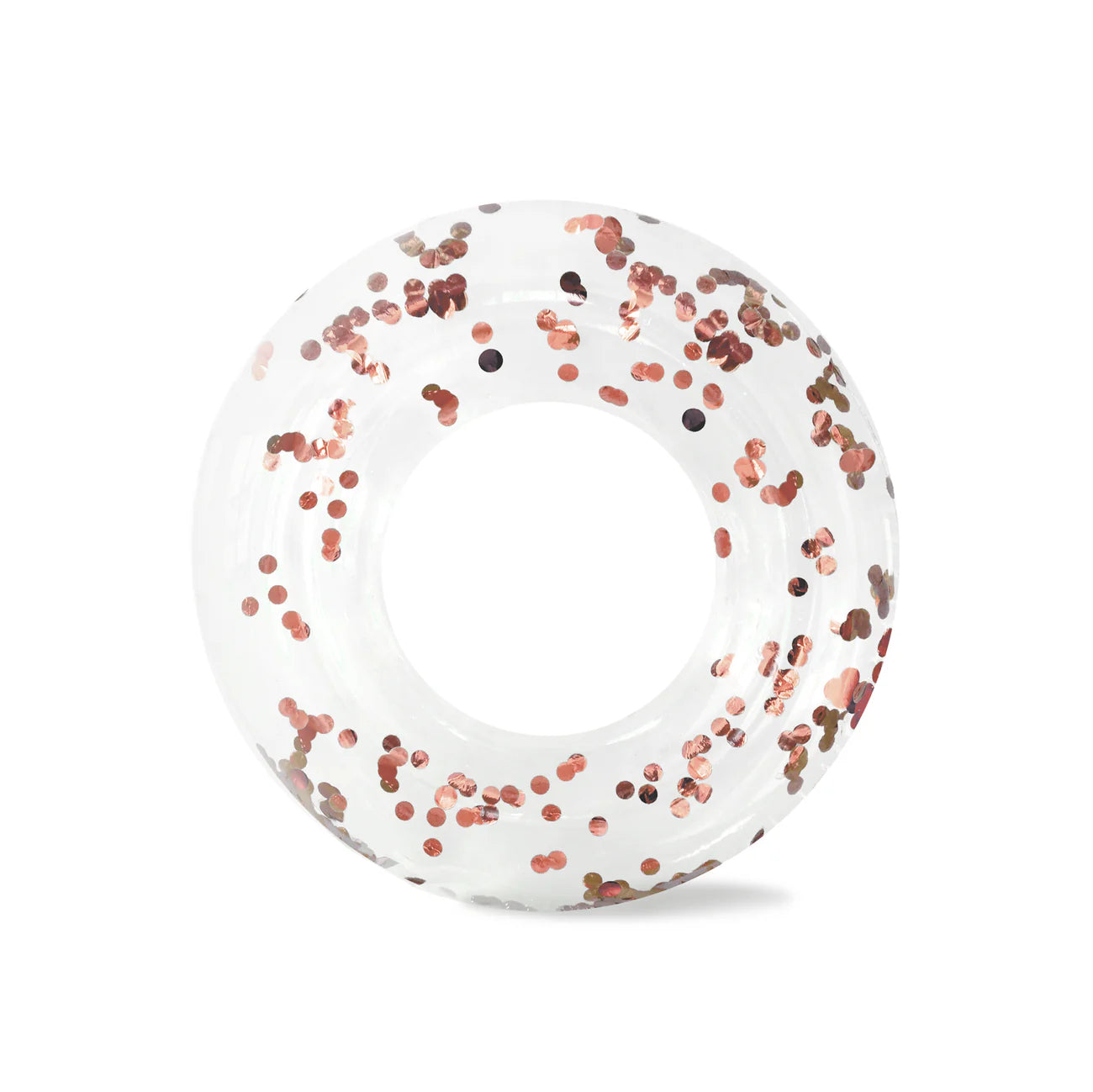 CLEAR RING FLOAT WITH CONFETTI