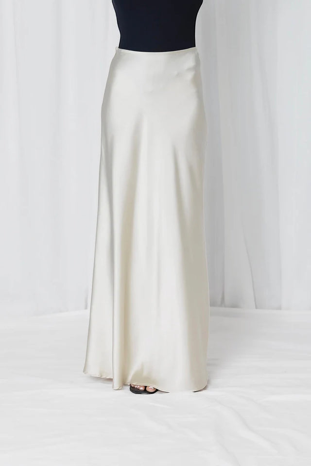 CECILIA BIAS MAXI SKIRT