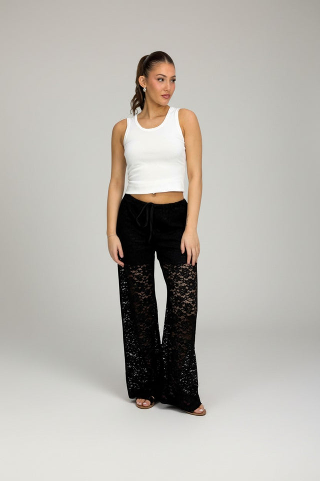 LACE RELAXED PANT