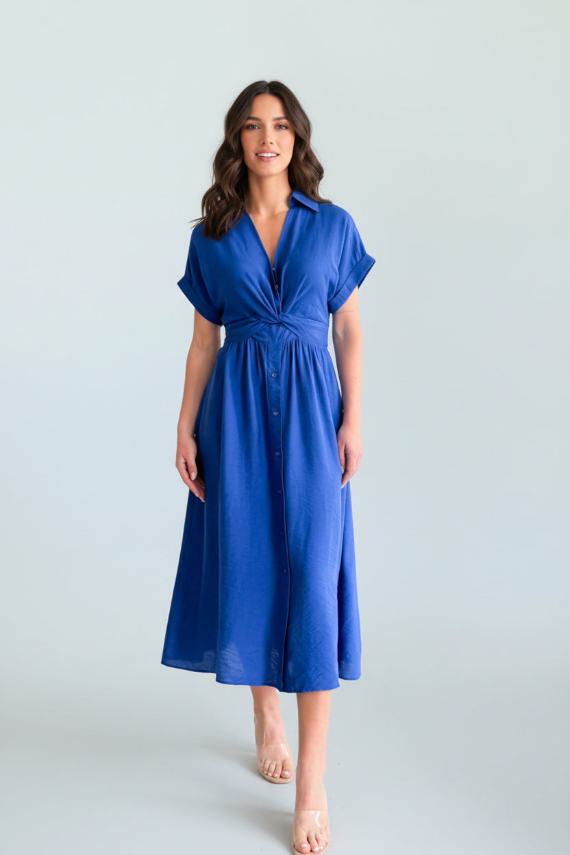 MILA TWIST WAIST DRESS