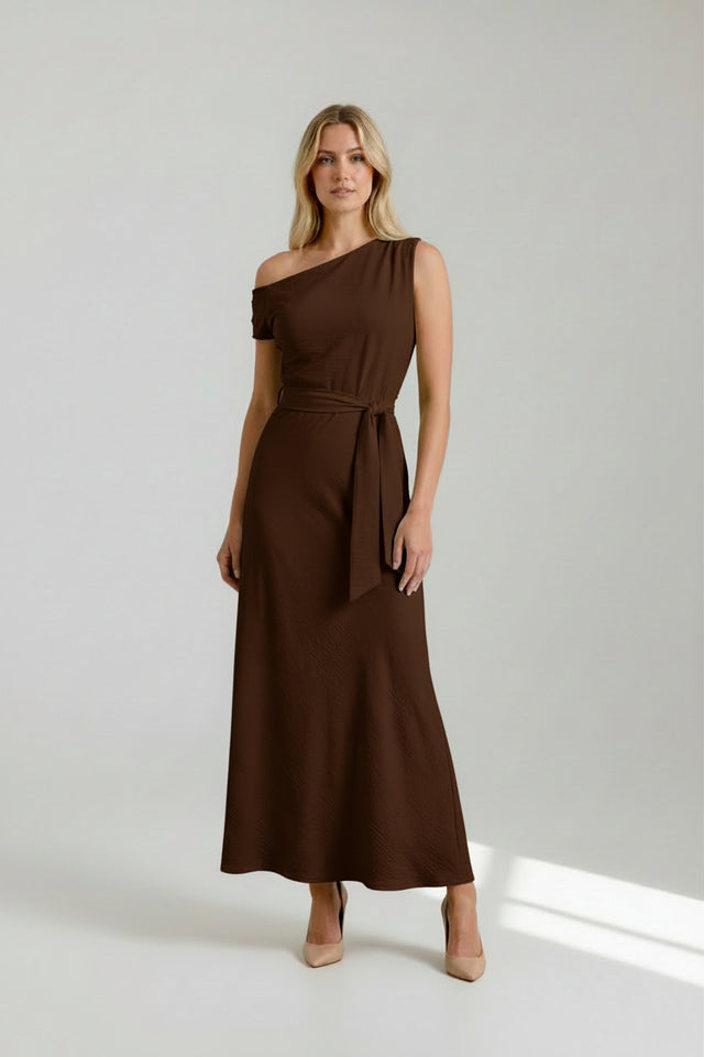 SCARLETT BIAS ASYM DRESS