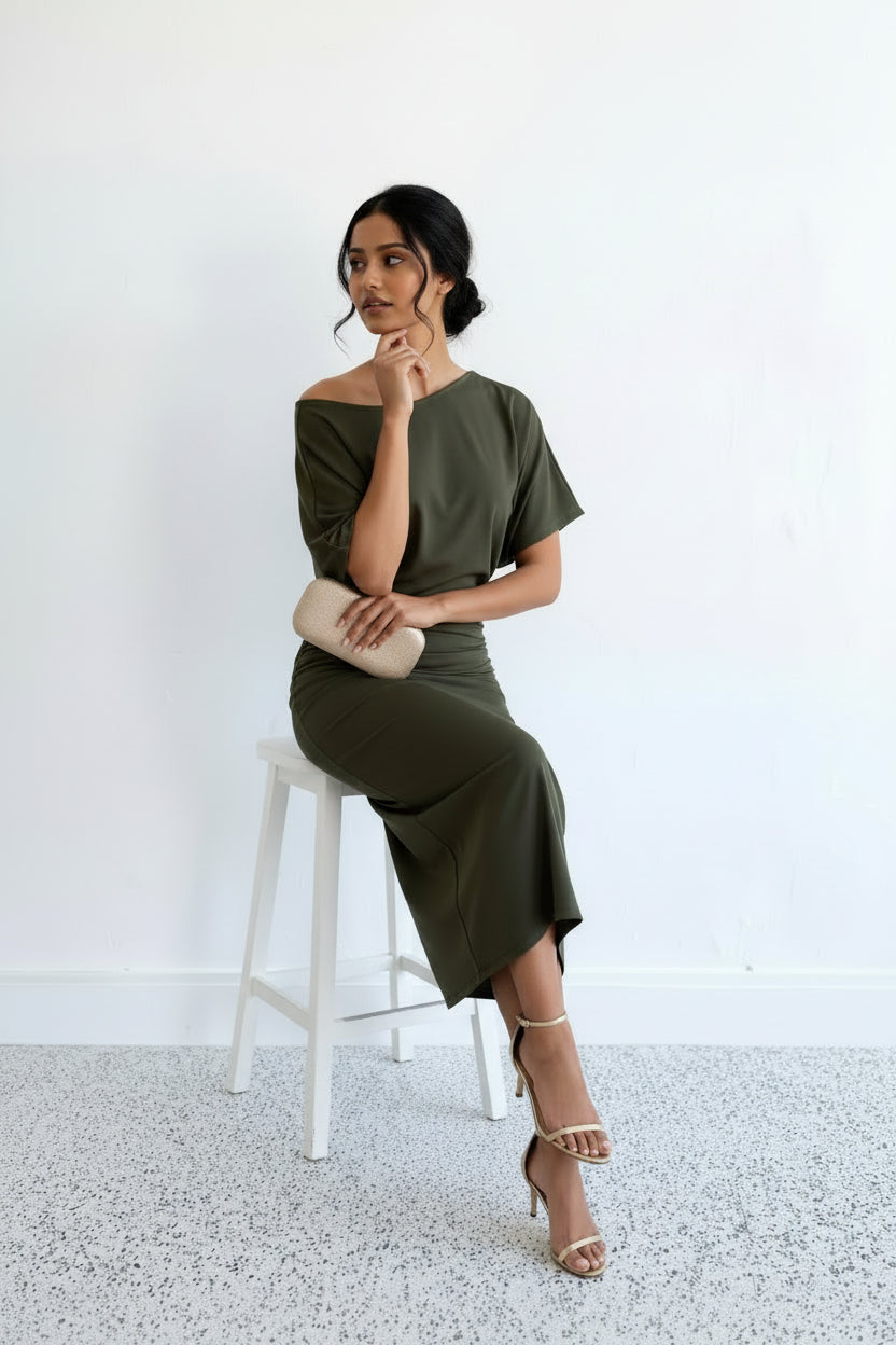 ROMANO STRETCH DRESS - Pre Order