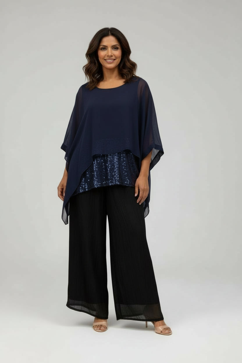 CLAUDIA CHIFFON PANT