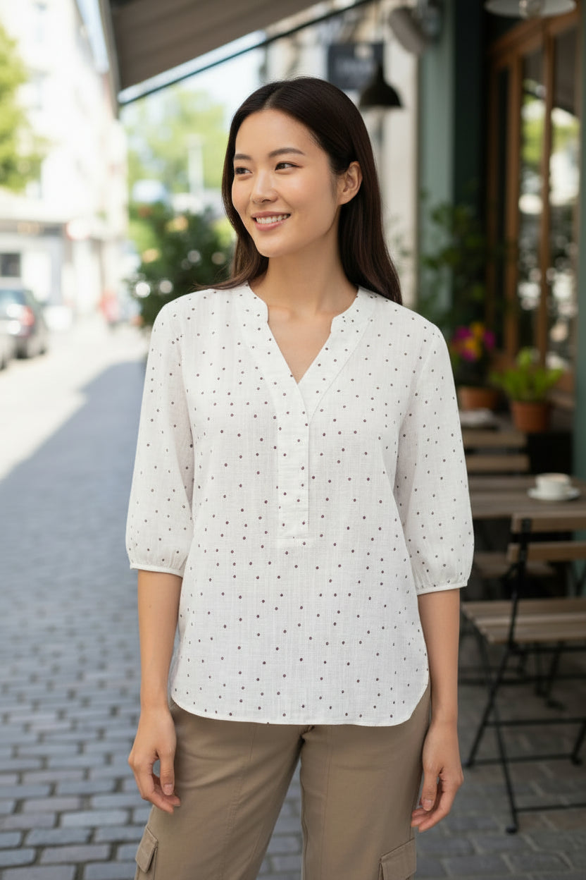 RIVER SPOT BLOUSE