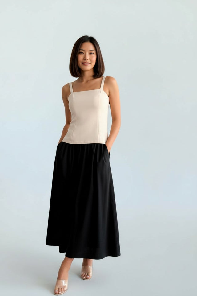ELLY CONTRAST DRESS