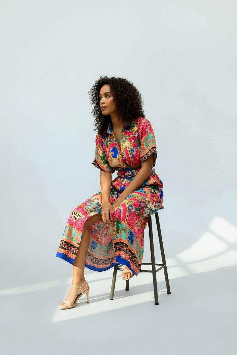 BRIGHT SPARK SHIRT DRESS