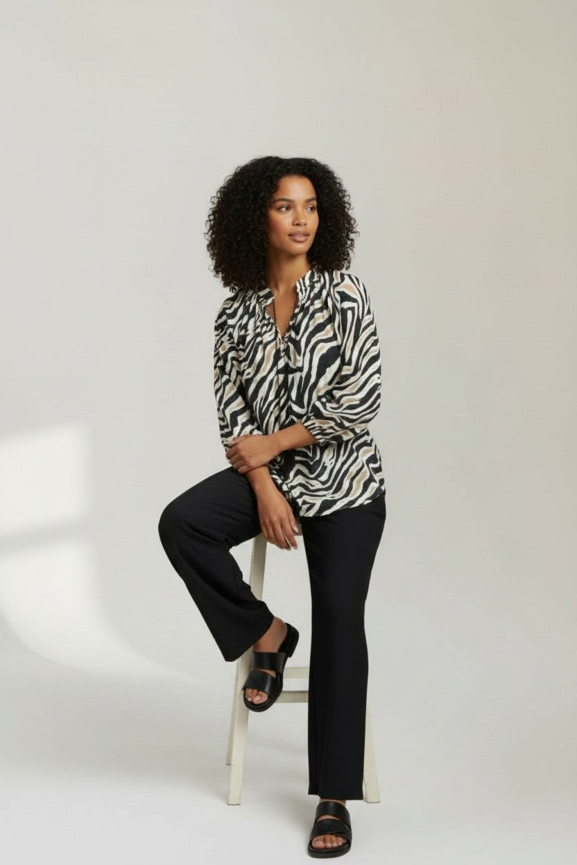 ZEBRA BLOUSE