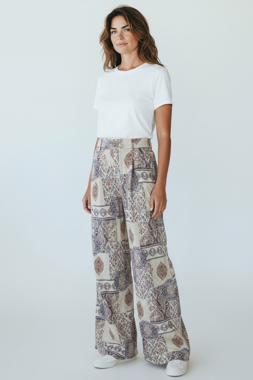 PRINTED CLASSIC PANT