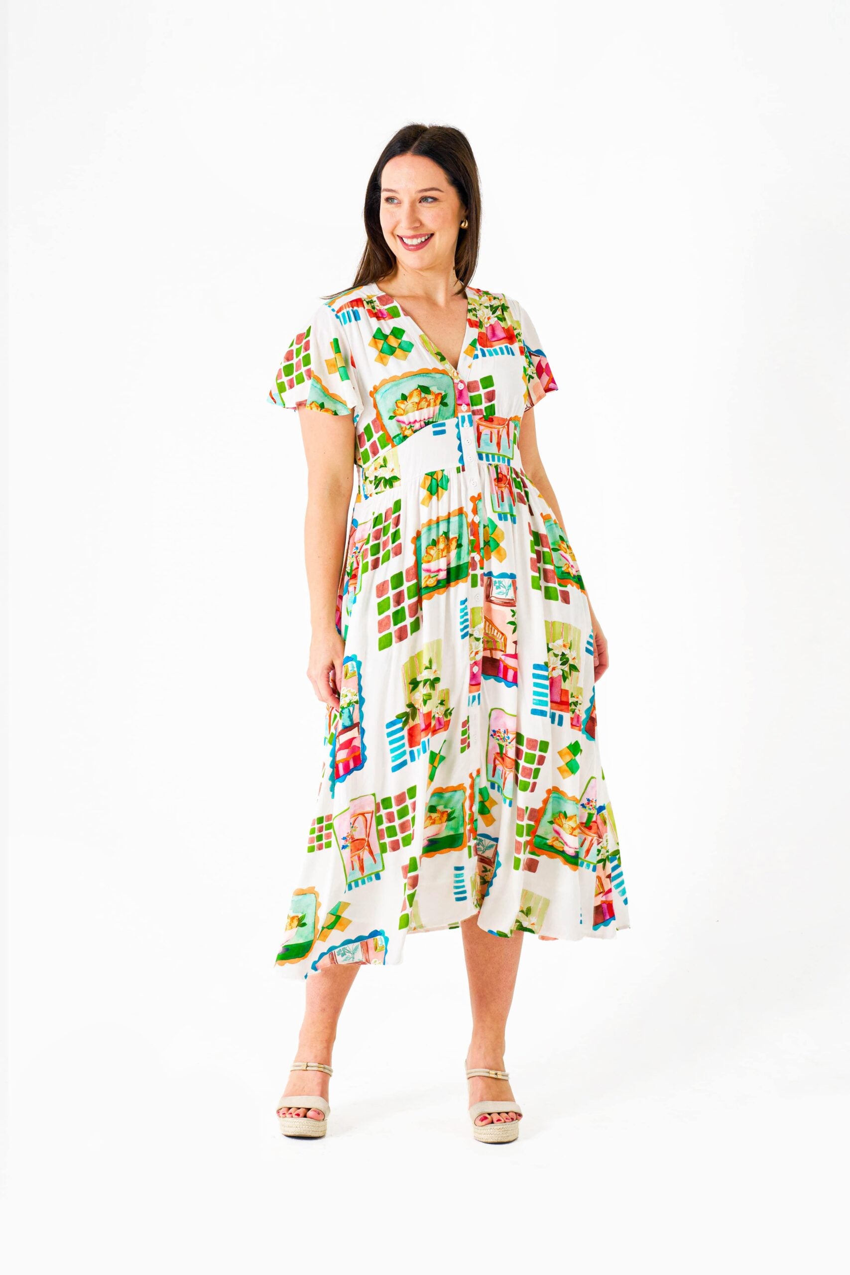 FREJA MIDI DRESS