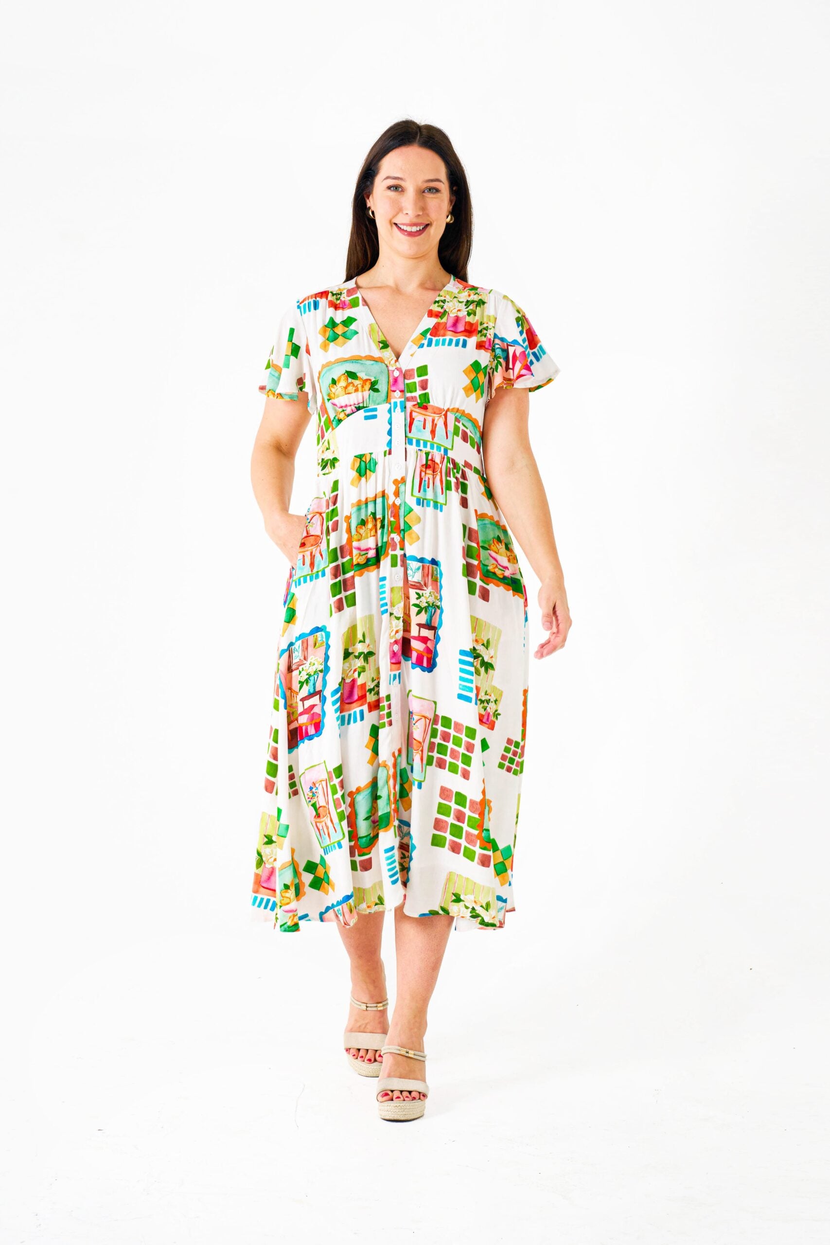 FREJA MIDI DRESS