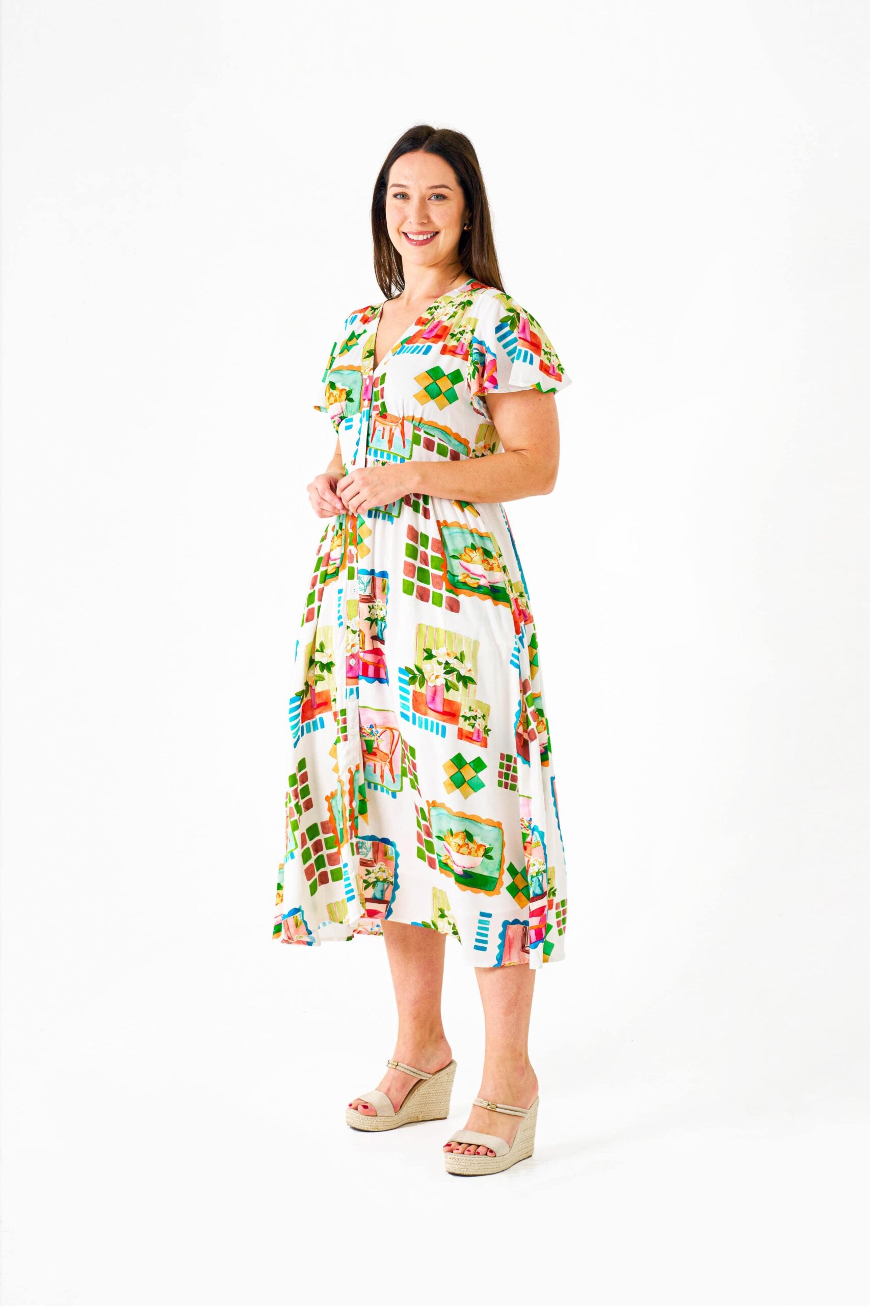 FREJA MIDI DRESS