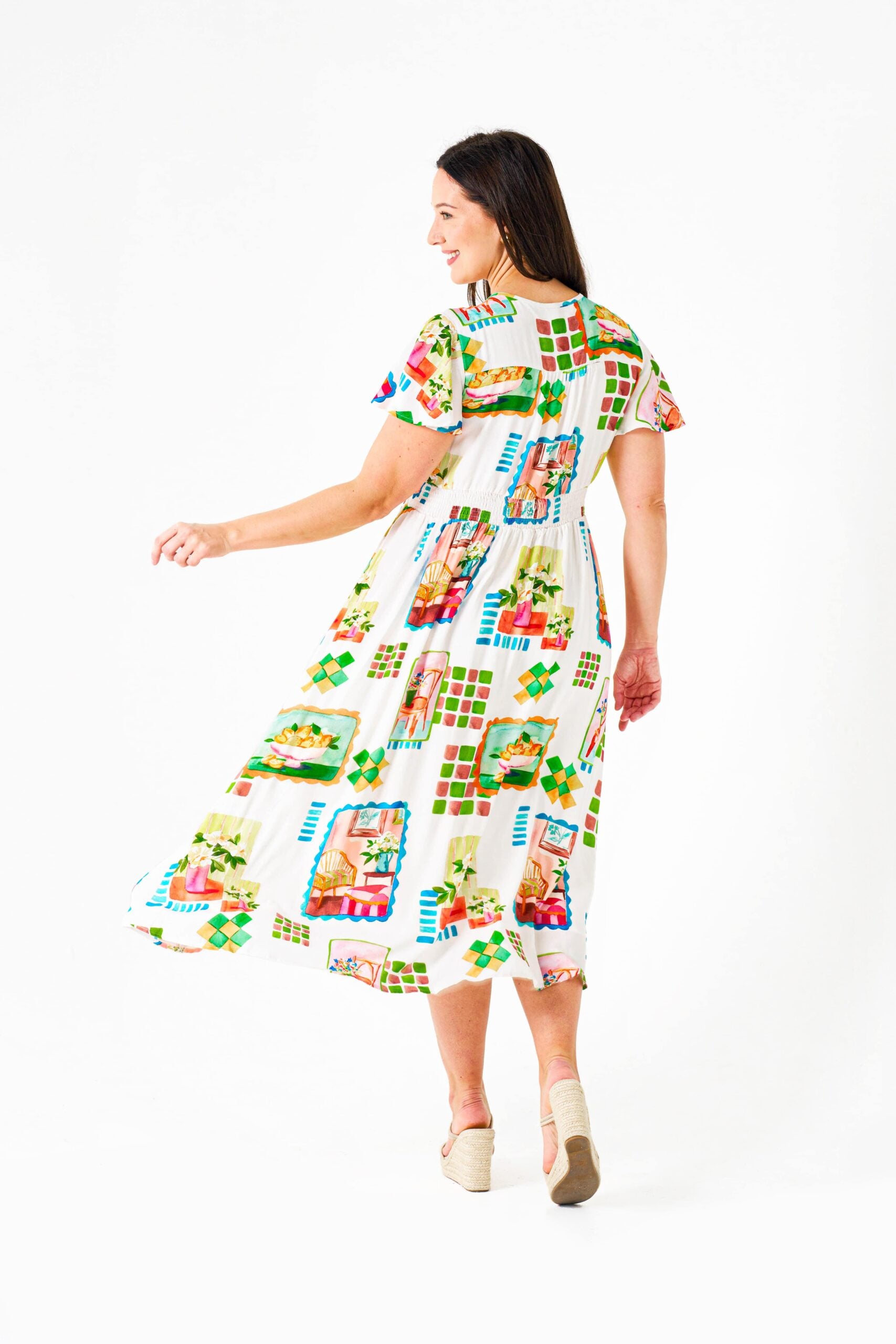 FREJA MIDI DRESS