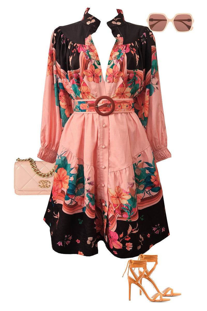 ZURI BELTED DRESS