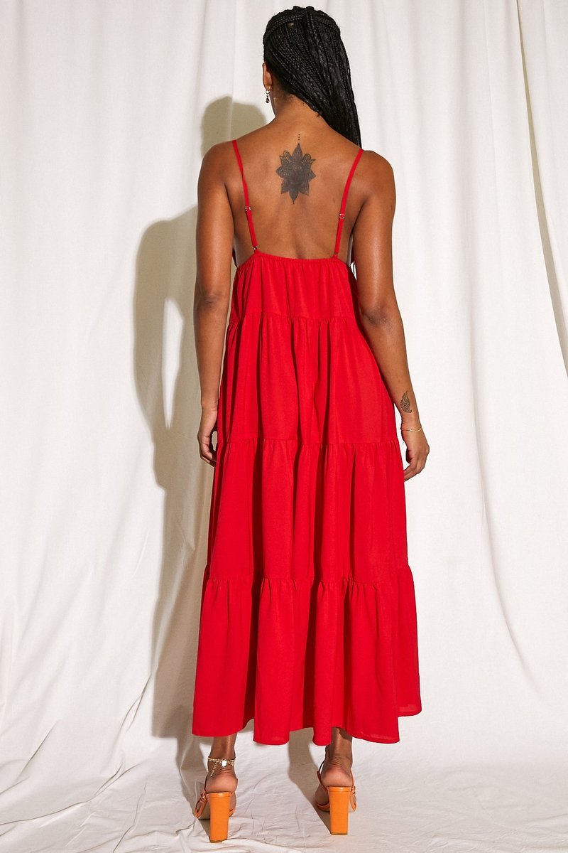 INDIGO MAXI DRESS- SNDYS
