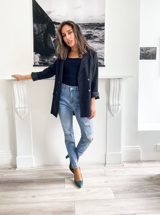 PIPPA LINEN JACKET