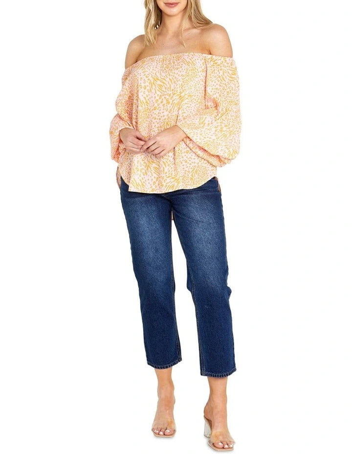 YOUR HEART OFF SHOULDER TOP