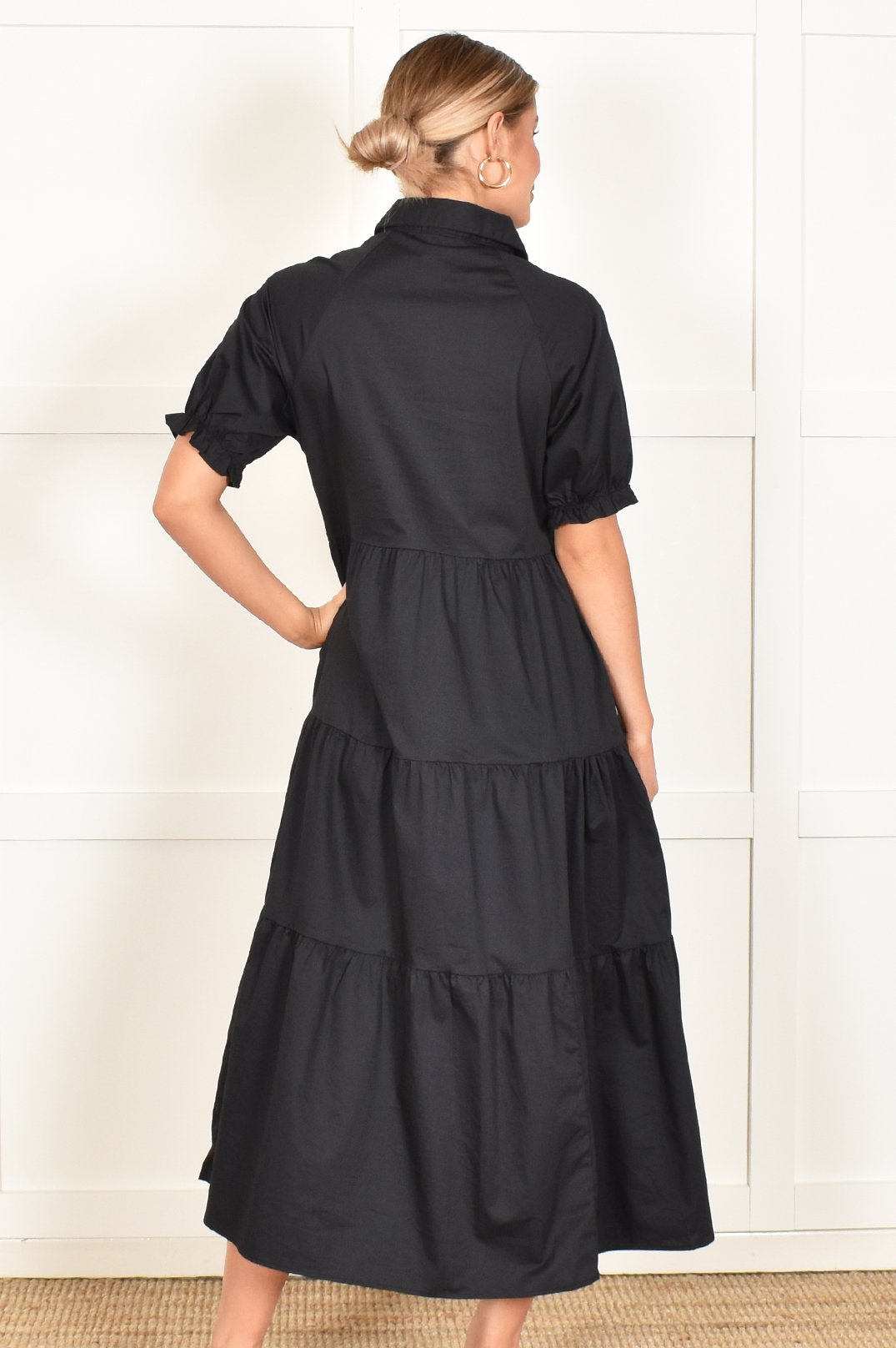 MOLLY POPOLIN MAXI DRESS