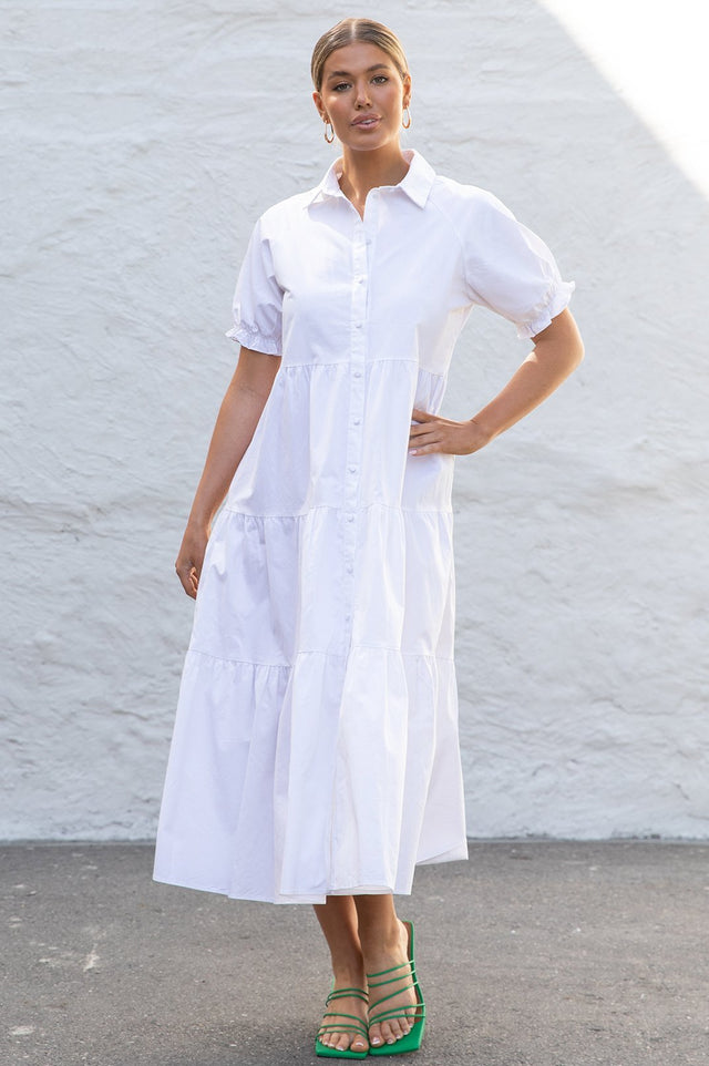 MOLLY POPOLIN MAXI DRESS