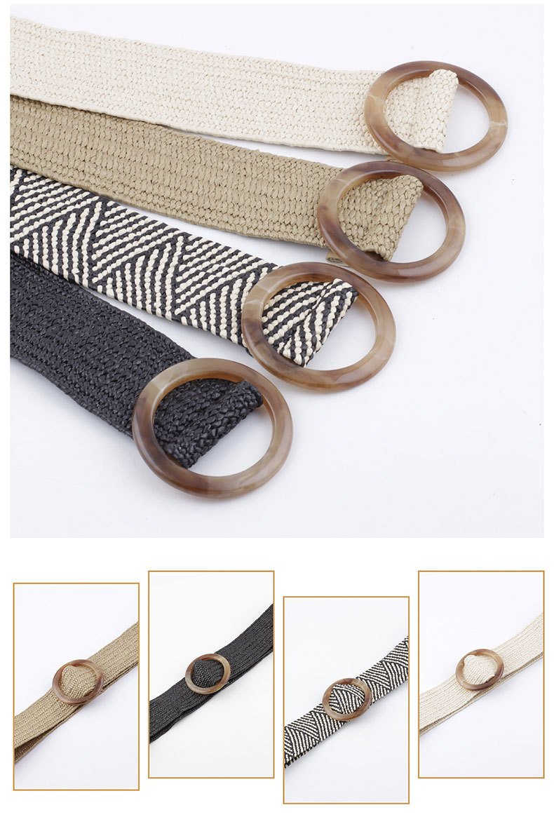 SYLVESTER STRECH STRAW BELT (4737416691766)