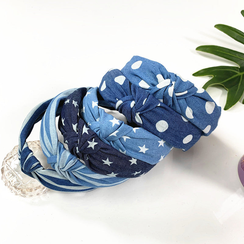 JEAN KNOT HEADBAND