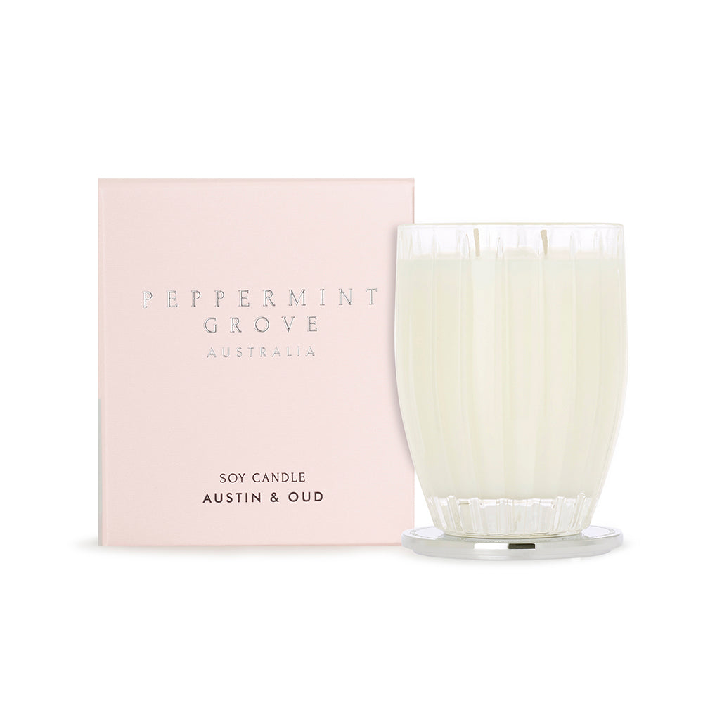 Austin & Oud - Peppermint Grove Candle (4513841020982)